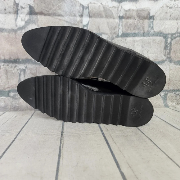 Donald J Pliner Sport Doro Leather Loafers Dark Purple Size 7 1/2M - Picture 13 of 14